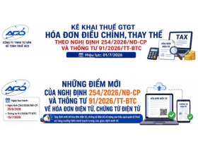 NGHỊ ĐỊNH 254/2026/NĐ-CP và THÔNG TƯ 91/2026/TT-BTC