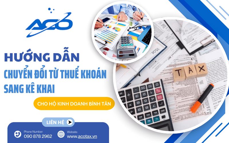 chuyển đổi thuế khoán sang kê khai