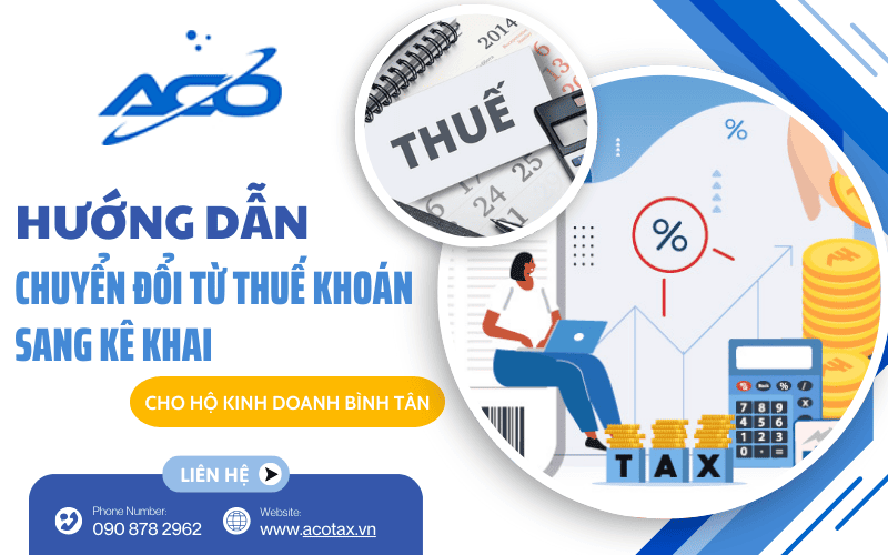 chuyển đổi thuế khoán sang kê khai