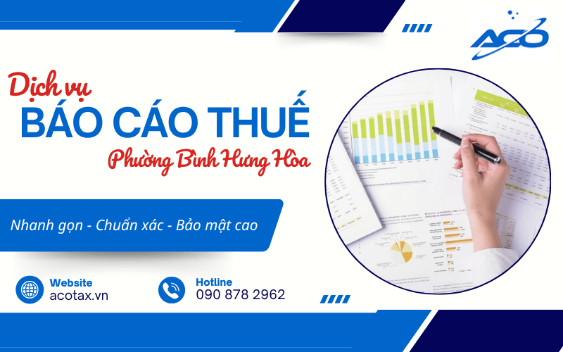 dịch vụ báo cáo thuế phường Bình Hưng Hòa