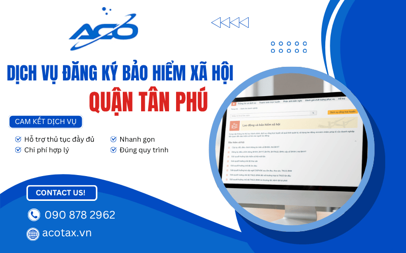 dịch vụ đăng ký bảo hiểm xã hội quận Tân Phú
