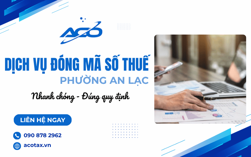 dịch vụ đóng mã số thuế phường An Lạc