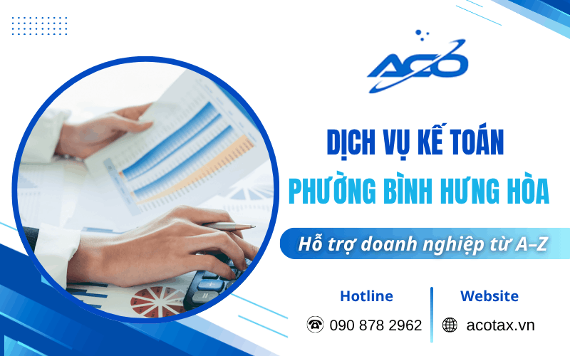 dịch vụ kế toán phường Bình Hưng Hòa