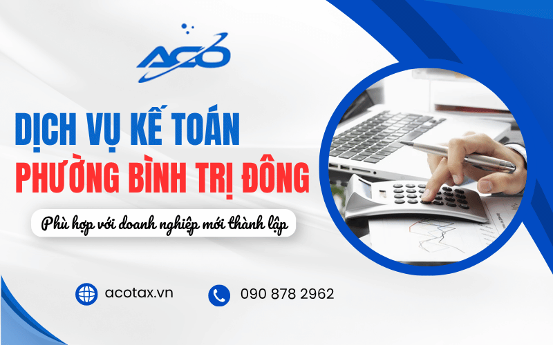 dịch vụ kế toán Bình Trị Đông