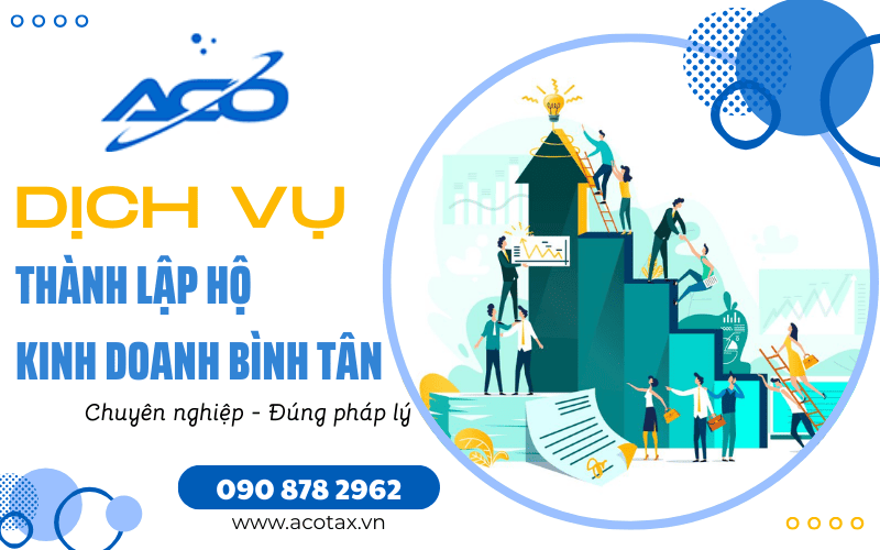Dịch vụ thành lập hộ kinh doanh Bình Tân