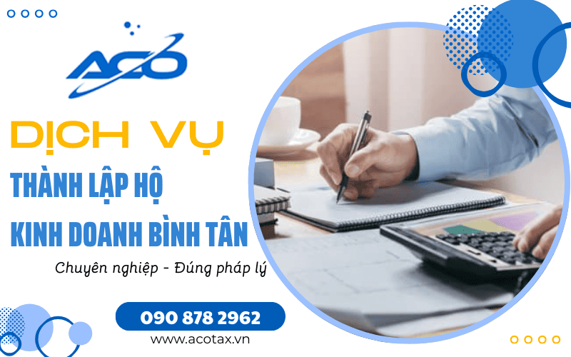 Dịch vụ thành lập hộ kinh doanh Bình Tân