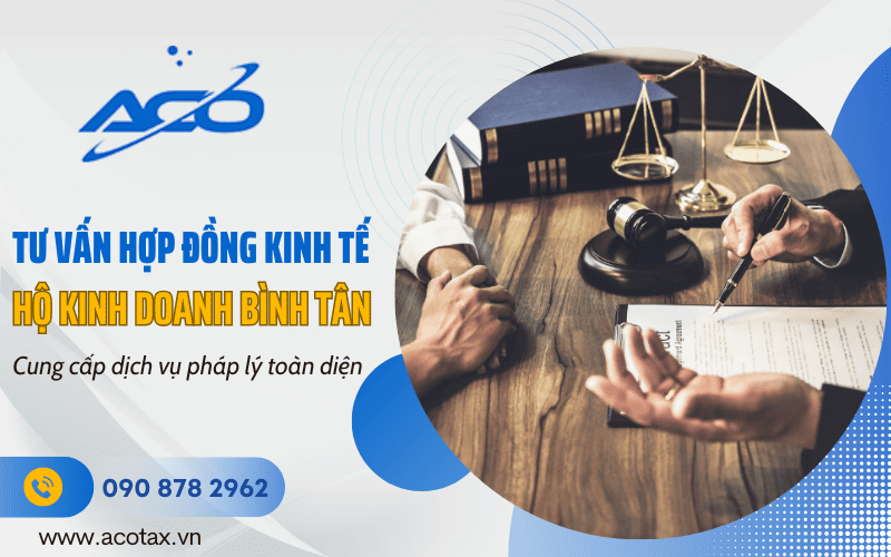 tư vấn hợp đồng kinh tế hộ kinh doanh Bình Tân