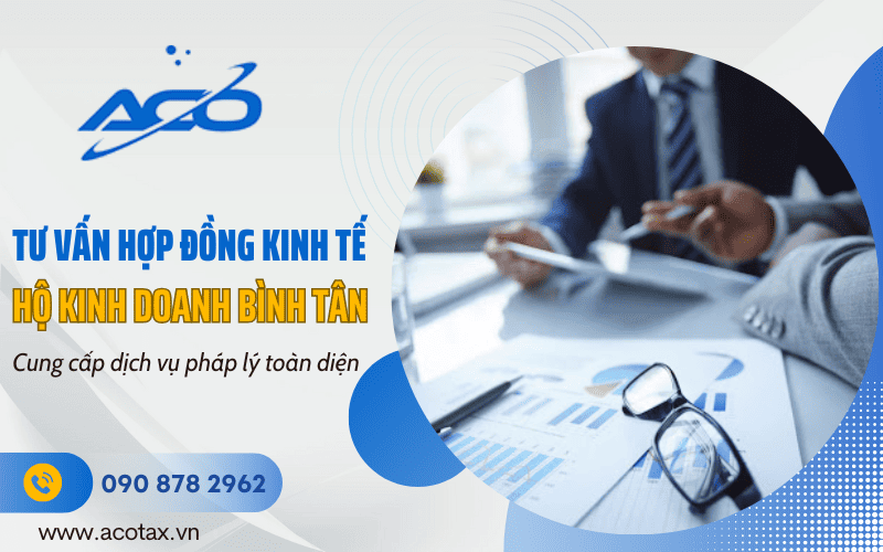 tư vấn hợp đồng kinh tế hộ kinh doanh Bình Tân