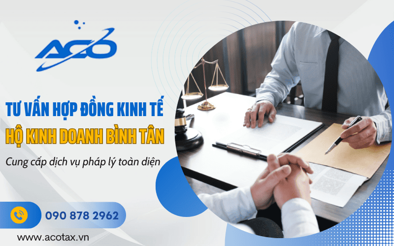 tư vấn hợp đồng kinh tế hộ kinh doanh Bình Tân