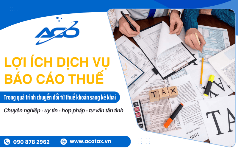 Dịch vụ báo cáo thuế