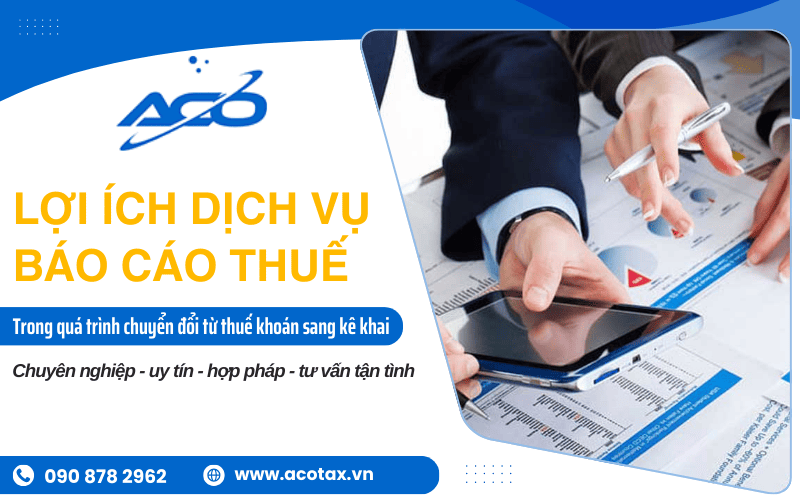 Dịch vụ báo cáo thuế