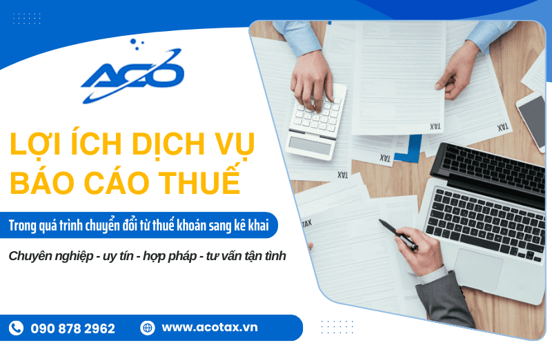 Dịch vụ báo cáo thuế