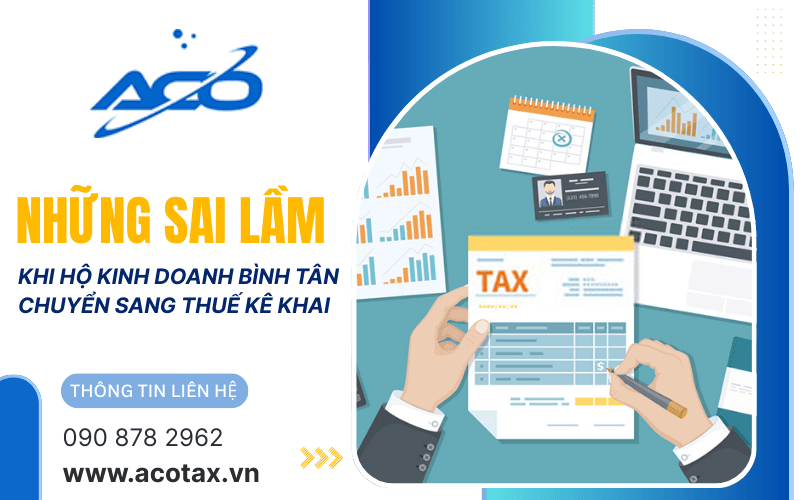 quy định chuyển sang thuế kê khai