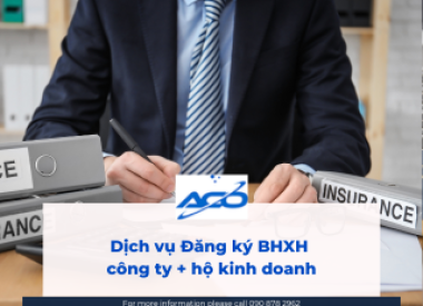 Dịch vụ Đăng ký BHXH (công ty + hộ kinh doanh)